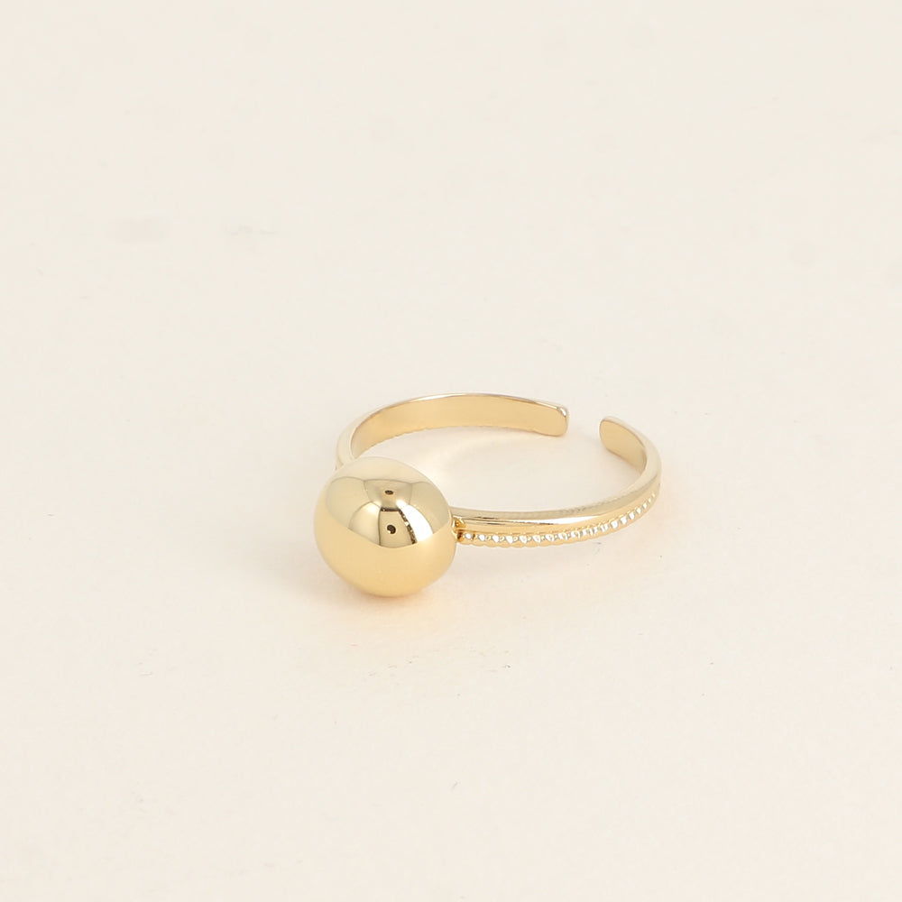 Bague - petit rond bombé