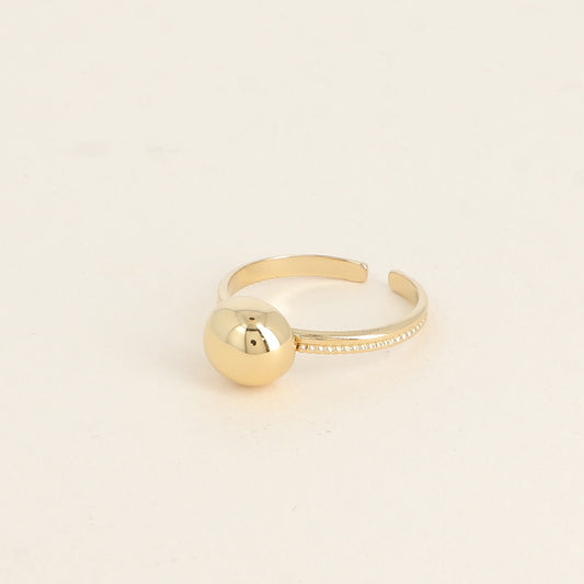 Bague - petit rond bombé