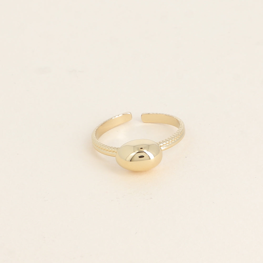 Bague - petit ovale bombé