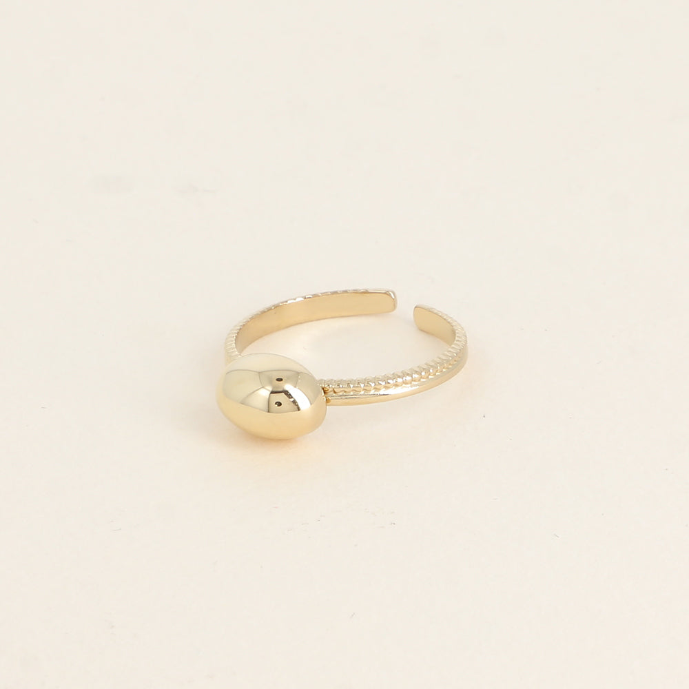 Bague - petit ovale bombé
