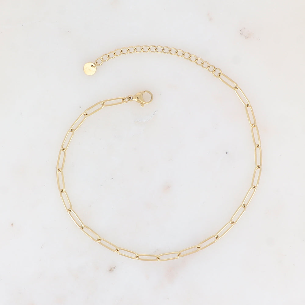 Chaîne de cheville en maille (22+5CM)