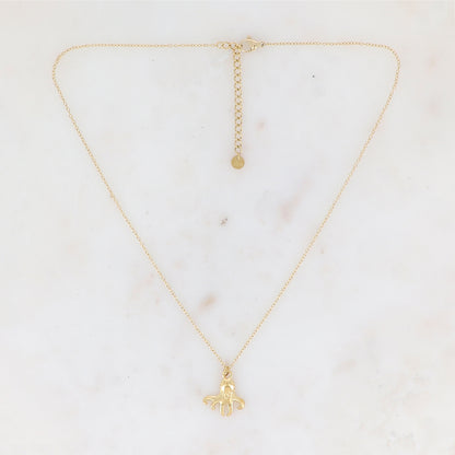 Collier avec pampille poulpe (40+5CM)
