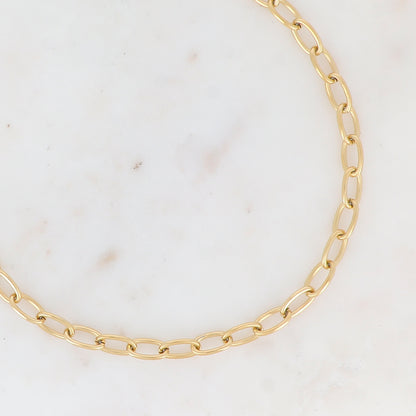 Collier en jeu de maille (44+5CM)