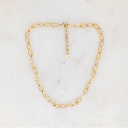Collier en jeu de maille (44+5CM)