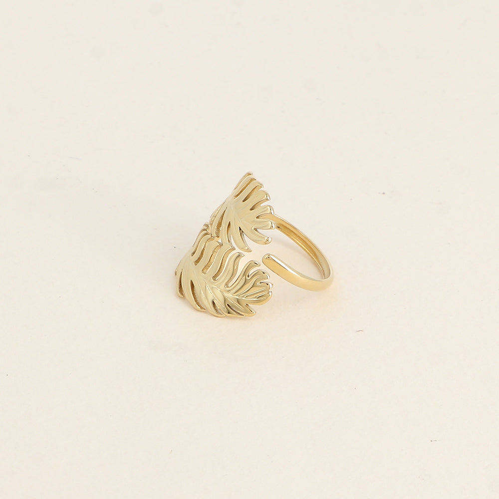 Bague - 2 feuillages