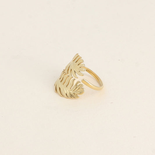 Bague - 2 feuillages