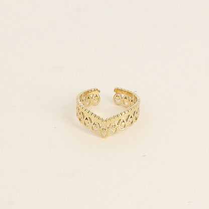Bague - motif oriental ajouré