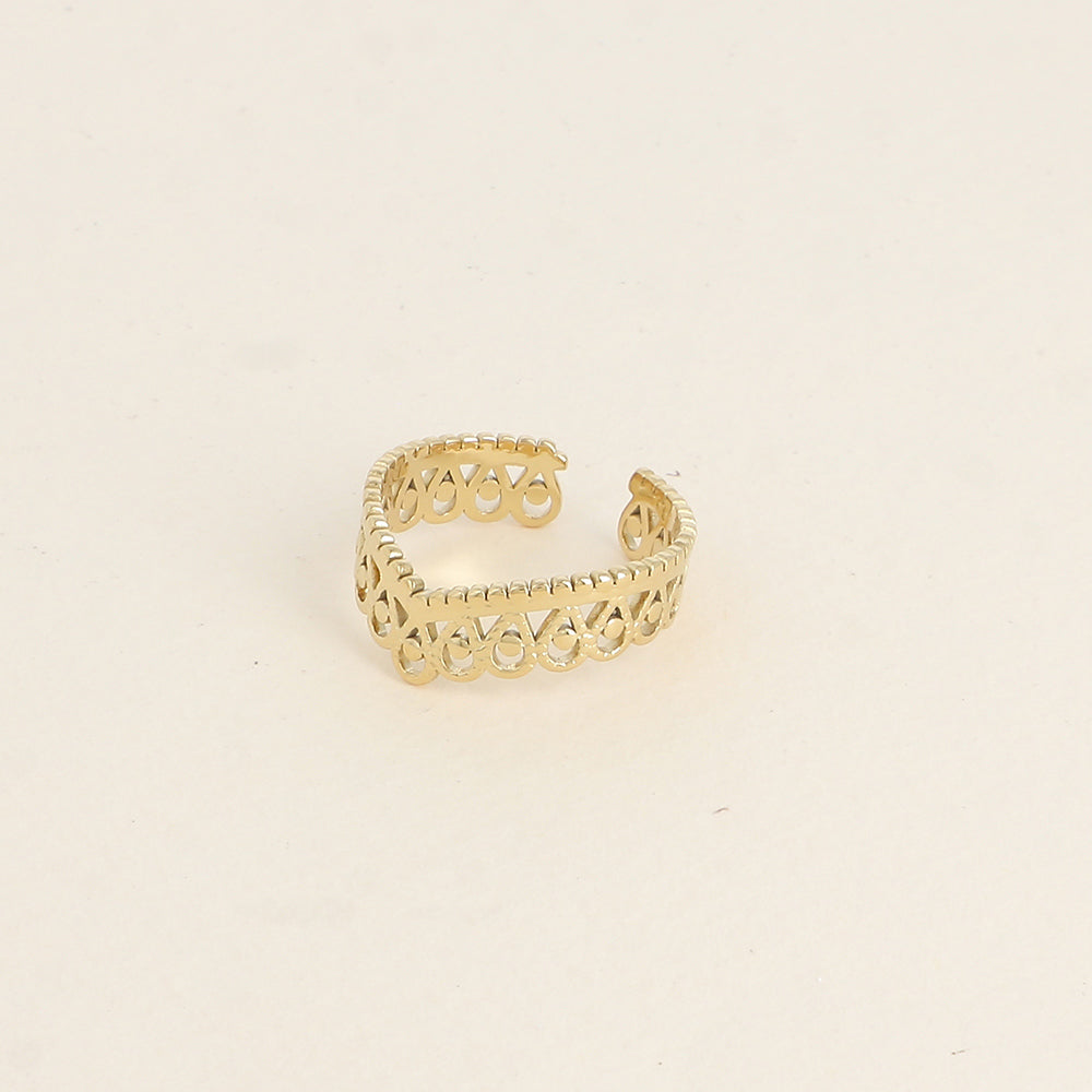 Bague - motif oriental ajouré
