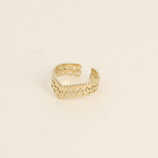 Bague - motif oriental ajouré