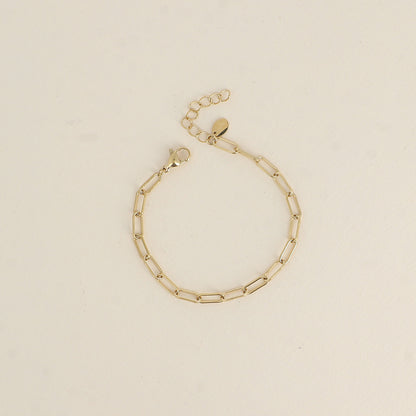 Bracelet - maillons ovales (17+3 cm)
