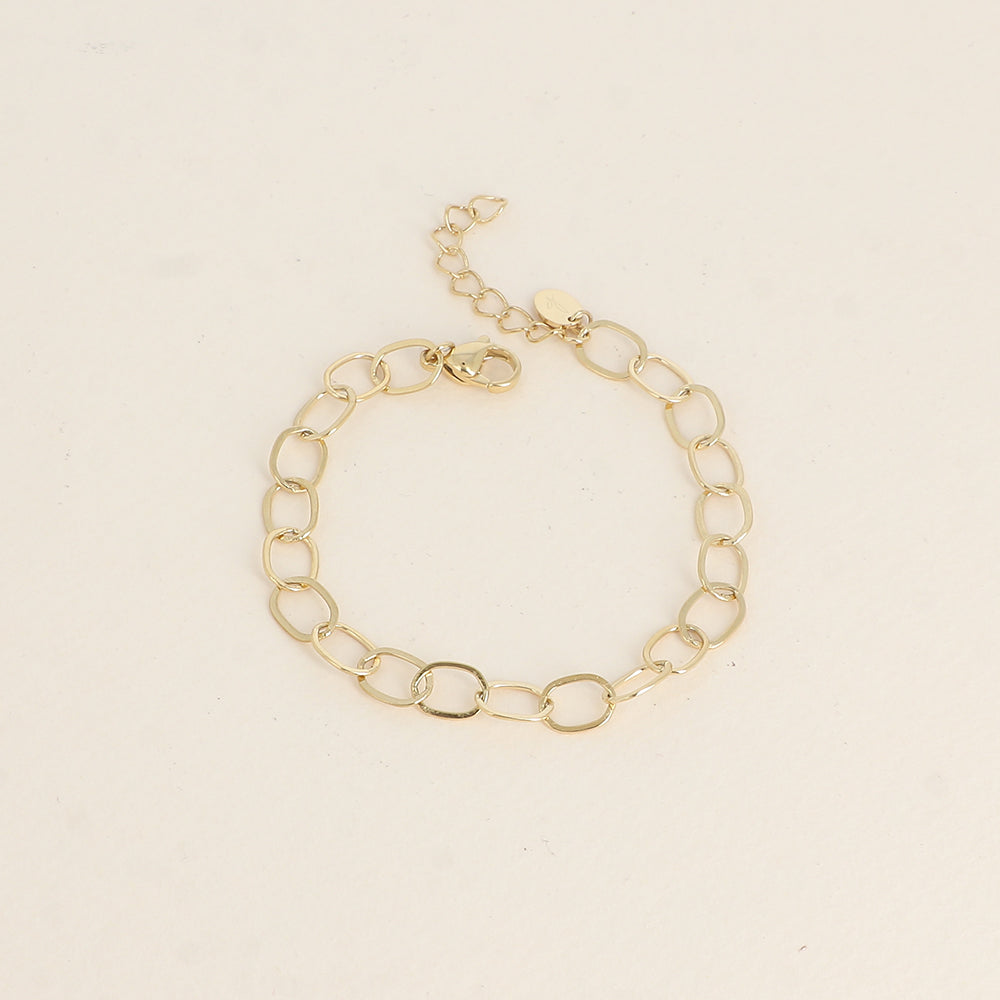 Bracelet - maillons ovales (16,5+3 cm)