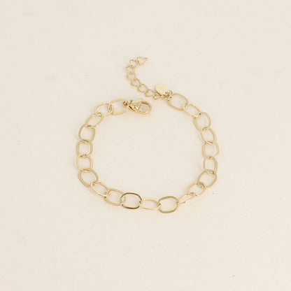 Bracelet - maillons ovales (16,5+3 cm)