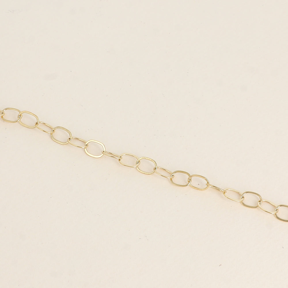 Bracelet - maillons ovales (16,5+3 cm)