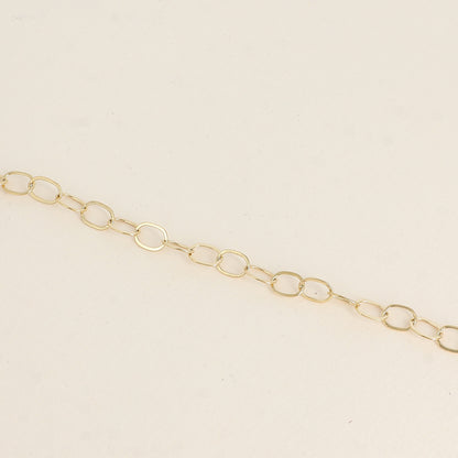 Bracelet - maillons ovales (16,5+3 cm)