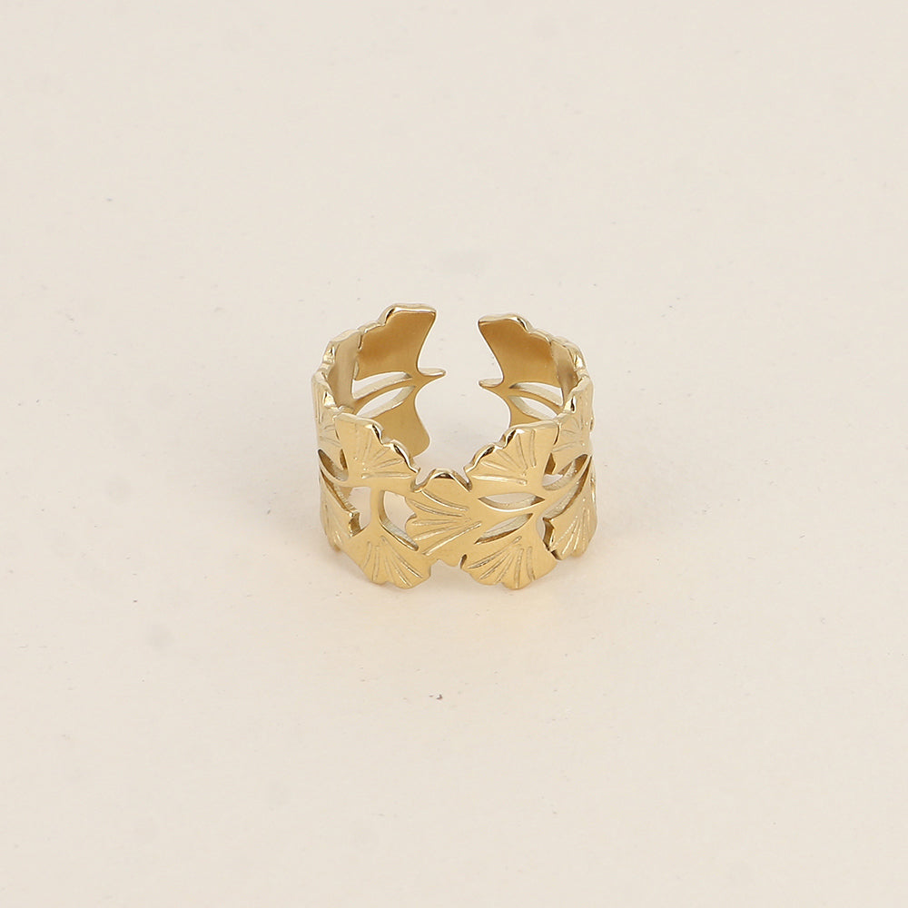 Bague large - ginkos