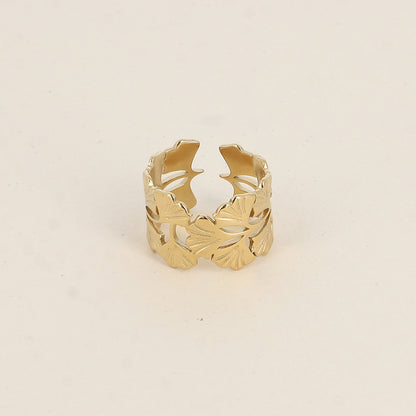 Bague large - ginkos
