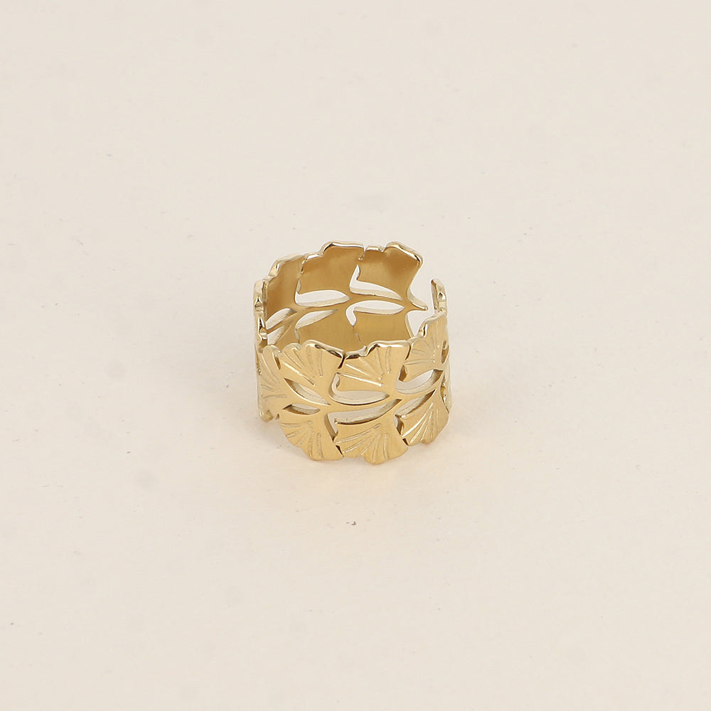 Bague large - ginkos