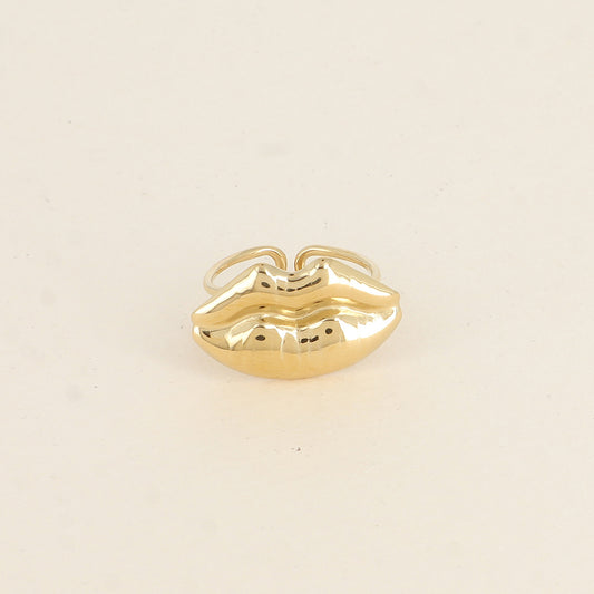 Bague - motif bouche