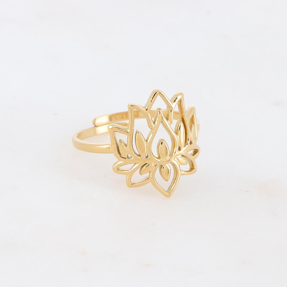 Bague réglable ajourée