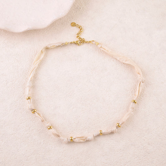 Collier sur ruban Liberty (39+5CM)
