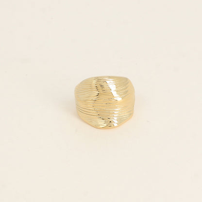 Bague - forme striée