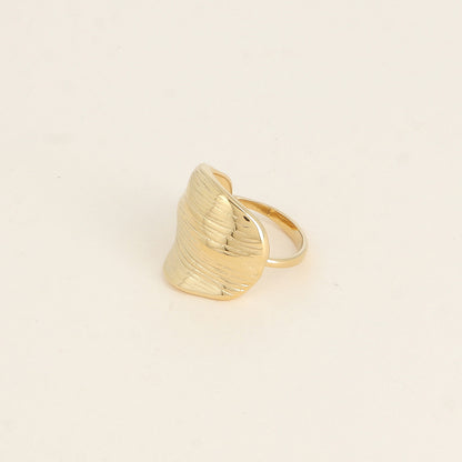 Bague - forme striée