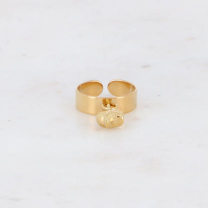 Bague avec pendentif forme étoile de mer