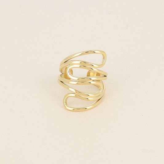 Bague - formes ajourées