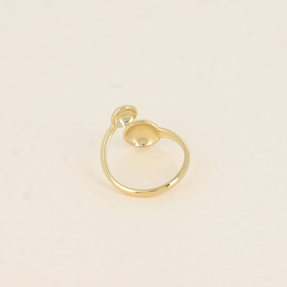 Bague - deux ronds