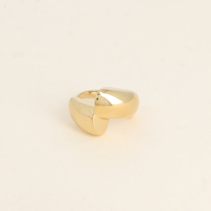 Bague - formes bombées et décalées