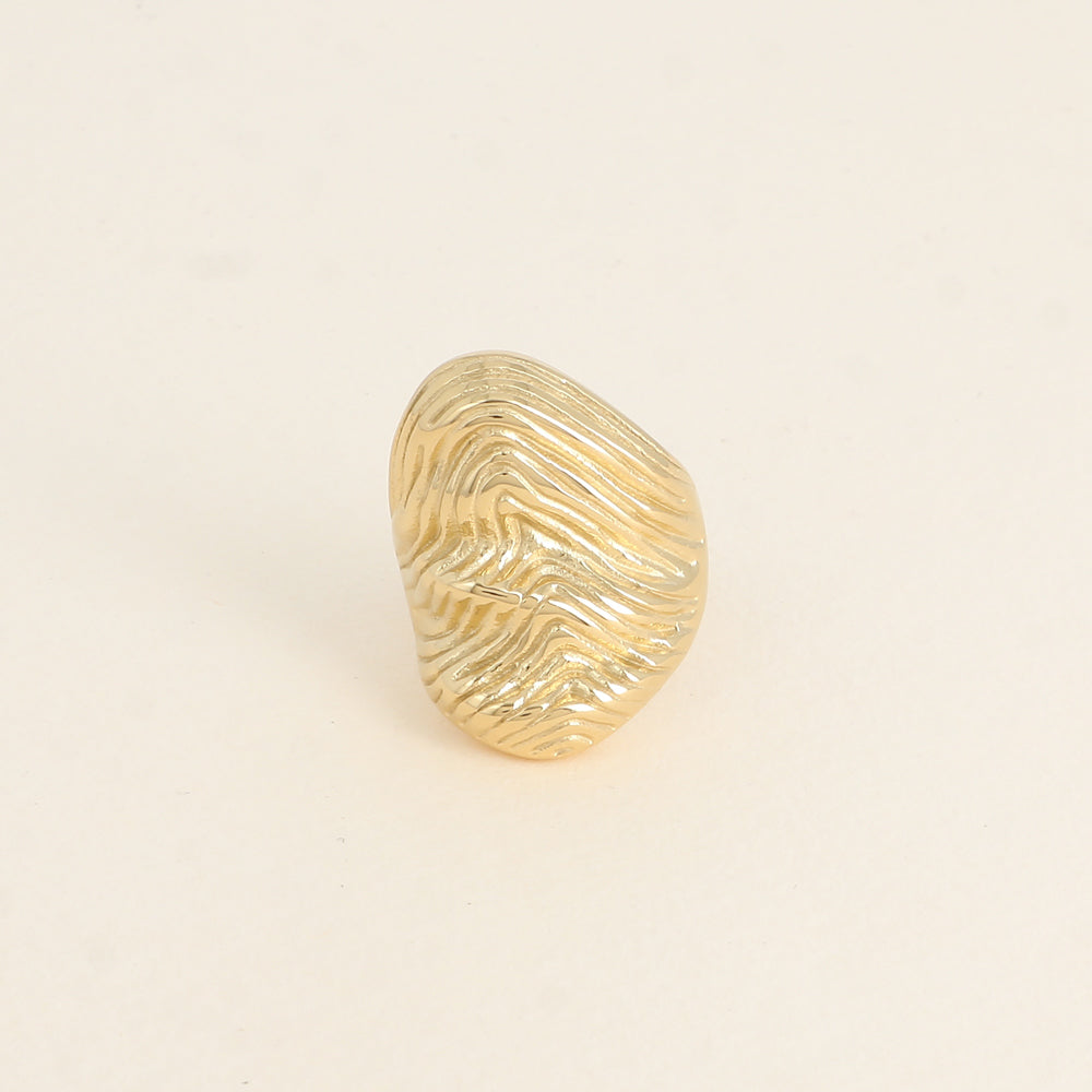 Bague - forme striée