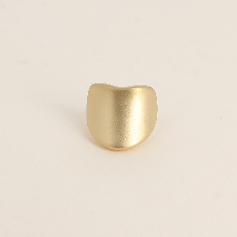 Bague - forme coeur mat