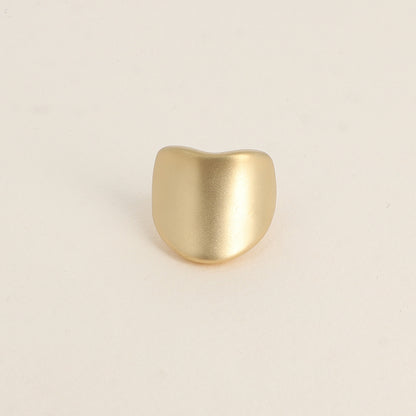 Bague - forme coeur mat