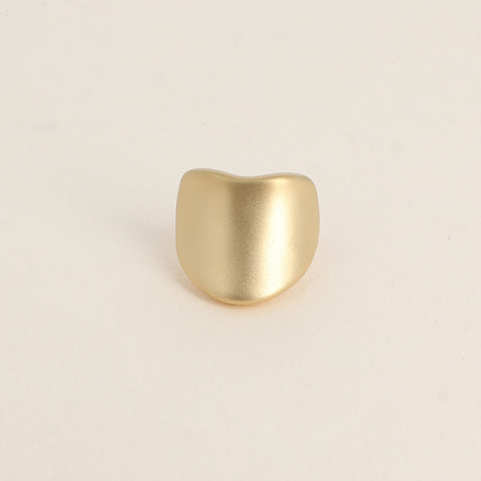 Bague - forme coeur mat