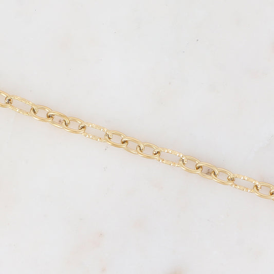 Bracelet - maillons alternés