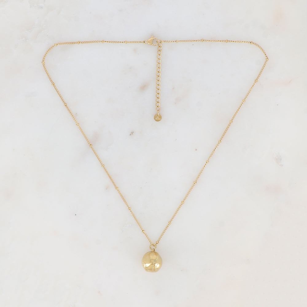 Collier avec balle de baseball 45+5 cm