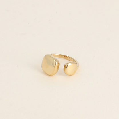 Bague ouverte - formes arrondies
