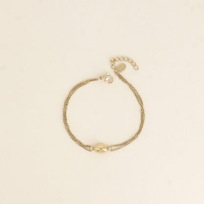 Bracelet - petit ovale bombé (16+3 cm)