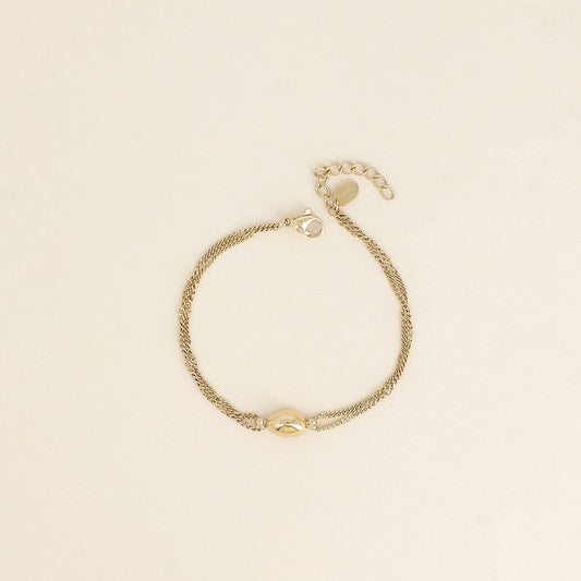 Bracelet - petit ovale bombé (16+3 cm)