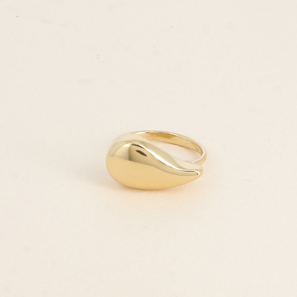 Bague - forme goutte bombée