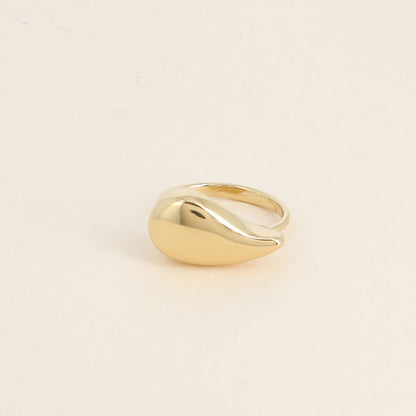 Bague - forme goutte bombée