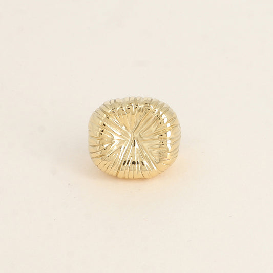Bague - carré strié