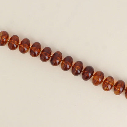 Bracelet - grosses perles de résine ovales