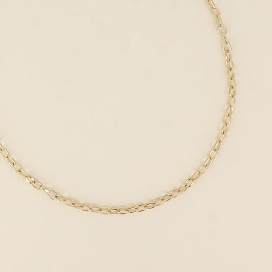 Collier - maille ovale 40+7 cm