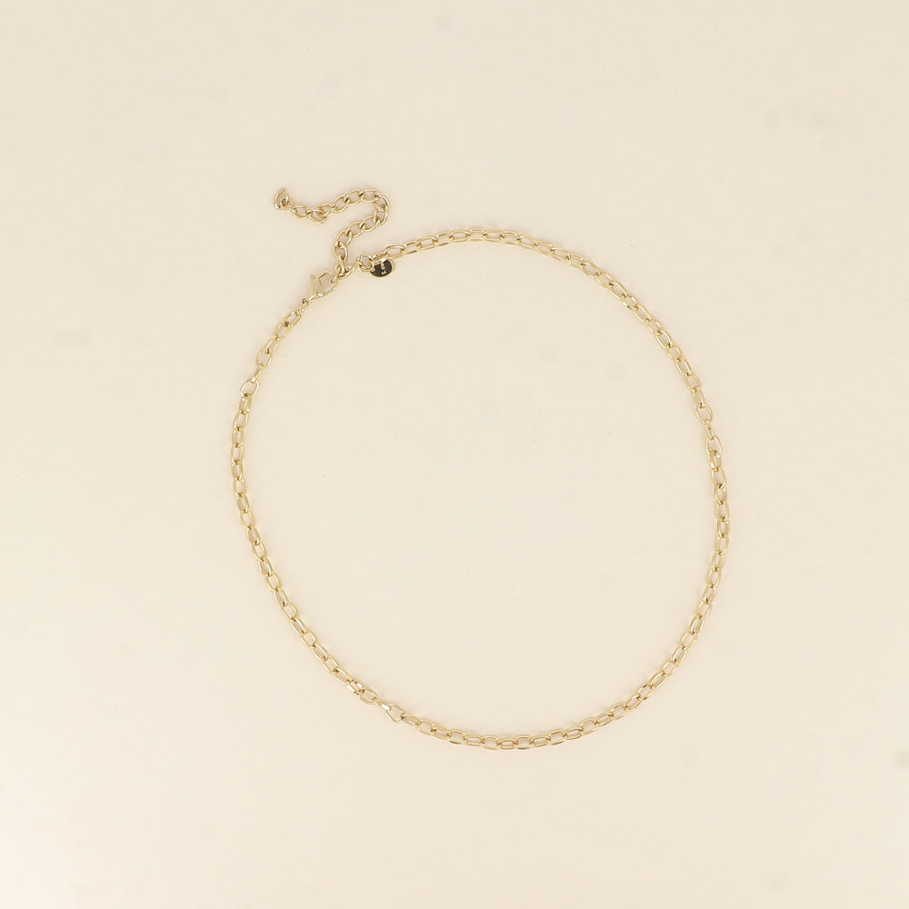 Collier - maille ovale 40+7 cm