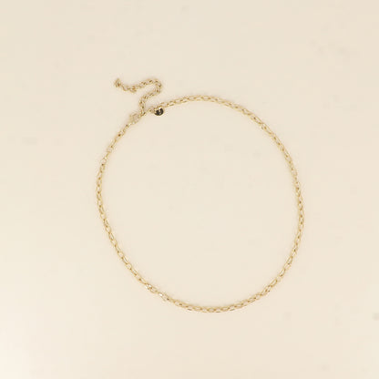 Collier - maille ovale 40+7 cm