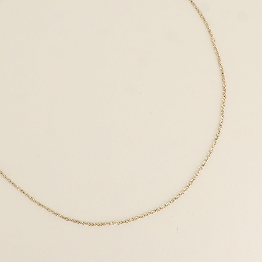 Collier - maille forçat 41+7 cm