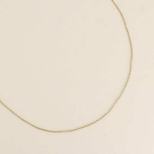 Collier - maille forçat 41+7 cm