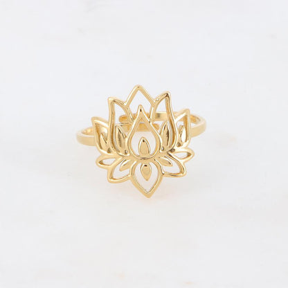 Bague réglable ajourée