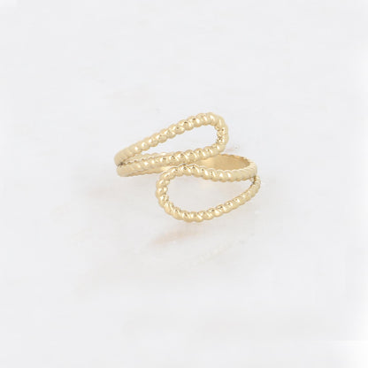 Bague ajourée